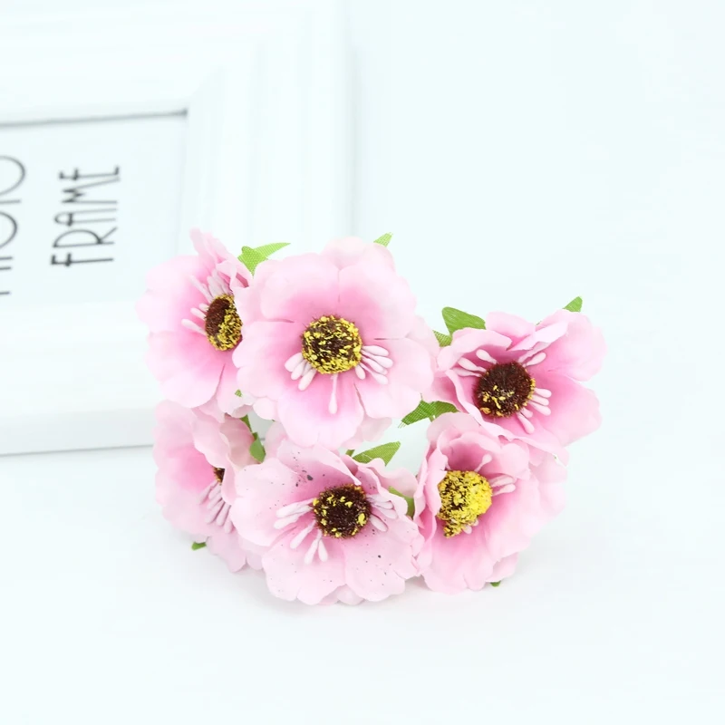 

Шелковые искусственные цветы CYJT, 6 шт.