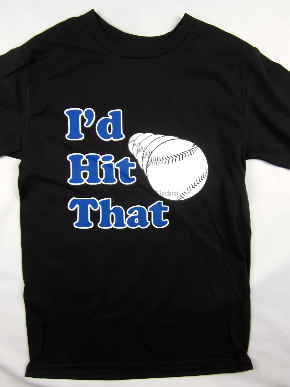 Id Hit That бейсбольный Софтбол черная забавная футболка мужская рубашка выберите