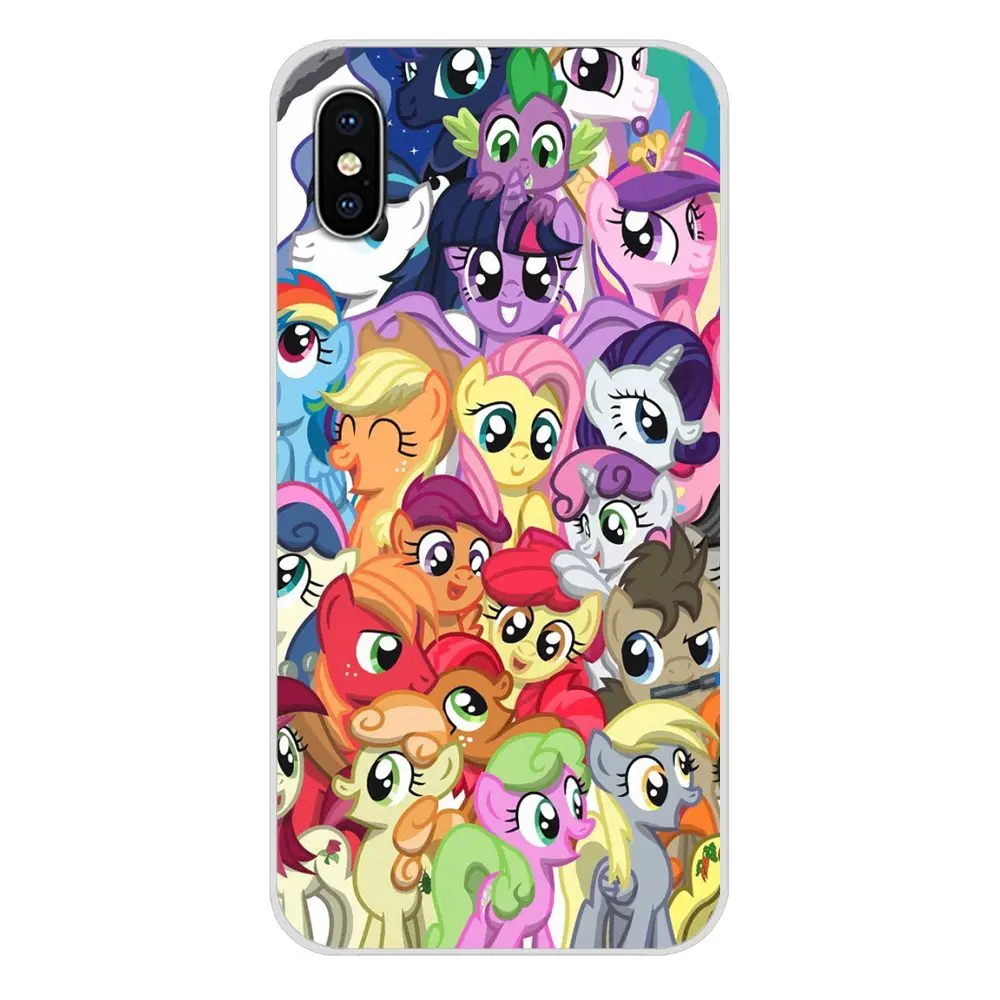 images 10 Аксессуары My Little Pony чехлы для телефонов Xiaomi Redmi 4A S2 Note 3 3S 4 4X5 Plus 6 7 6A Pro Pocophone F1 - Цвет: images 10