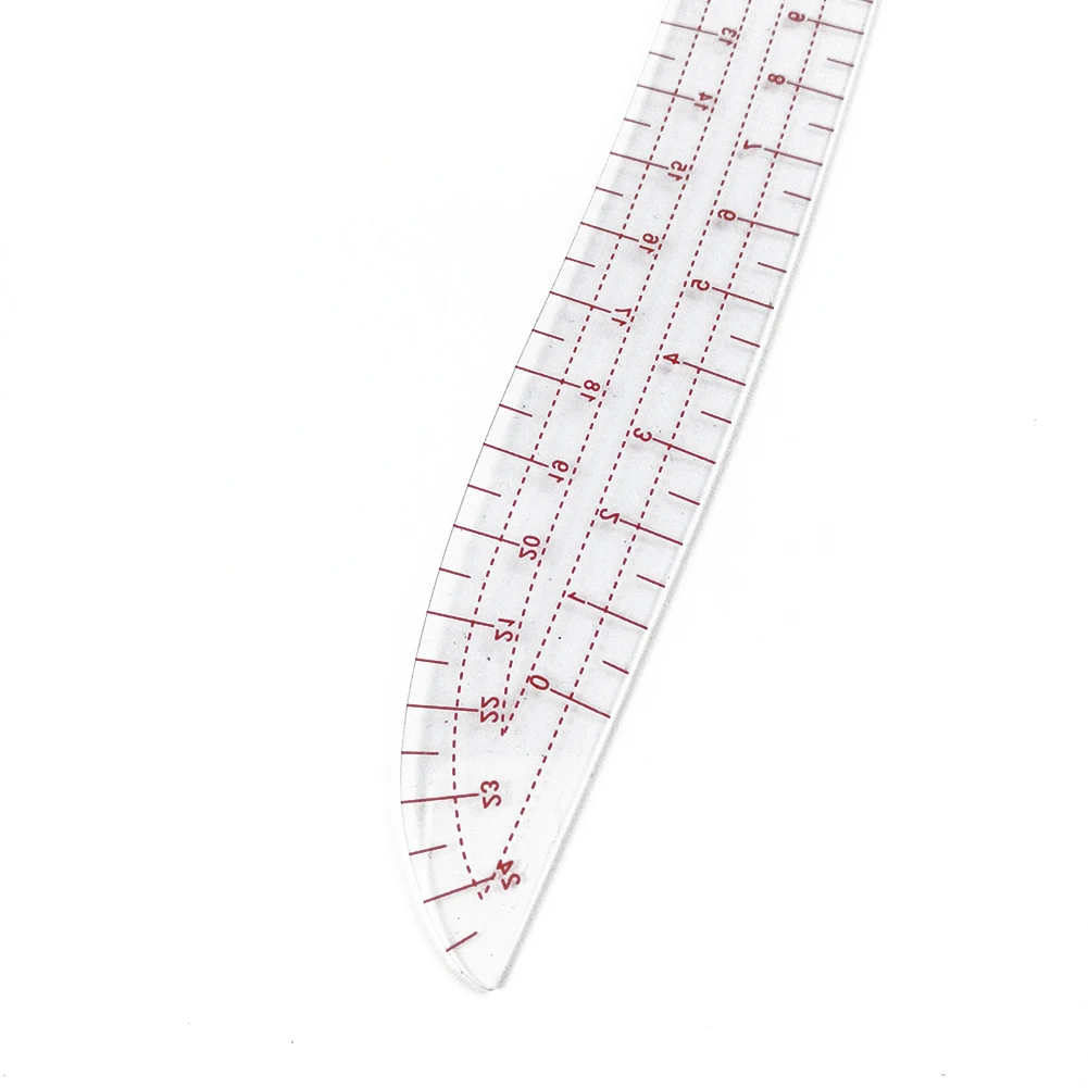 

Plastic Transparent Tailor French Curve Sewing Ruler Tailor Comma Shaped Sewing Tools Transparent French Curve Ruler