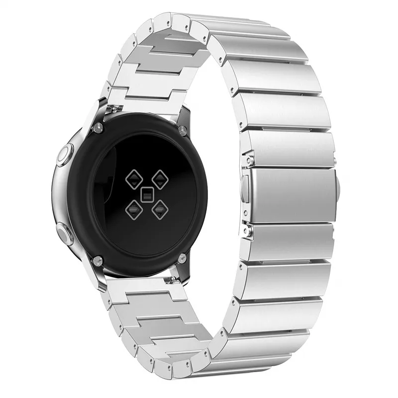 Браслет из нержавеющей стали для Samsung Galaxy Watch Active 2 44 мм 40 20 сменный ремешок 42