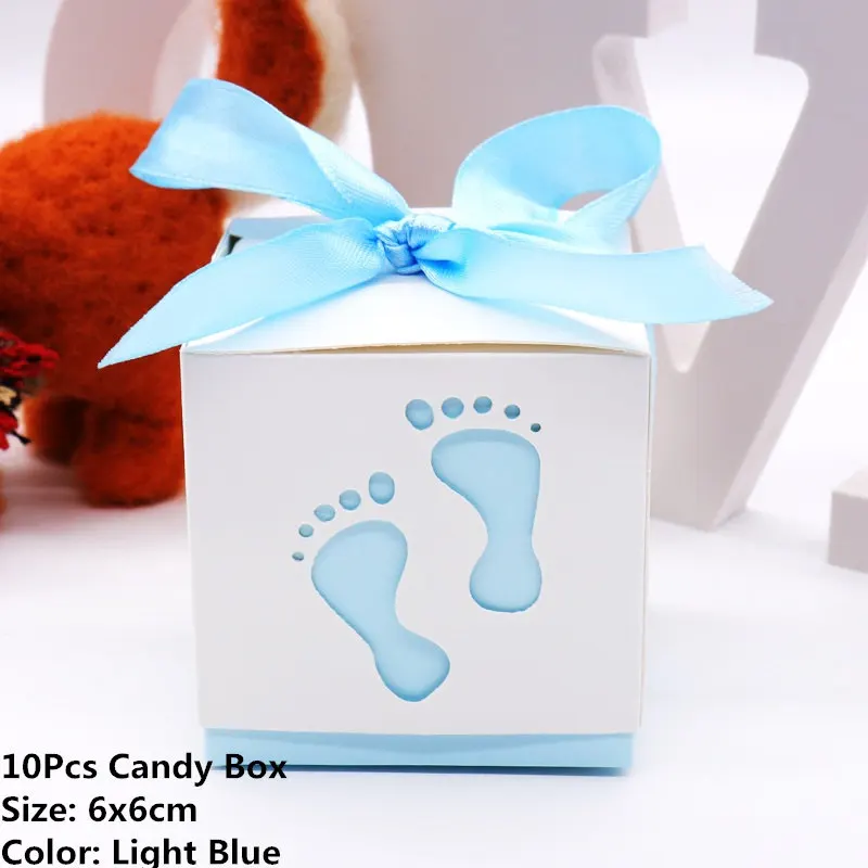 10 шт./лот коробки для конфет Baby Shower вечерние мультяшный мешок для подарков детские праздничные сувениры шоколадные конфеты мешок день рождения свадебное украшение - Цвет: 13