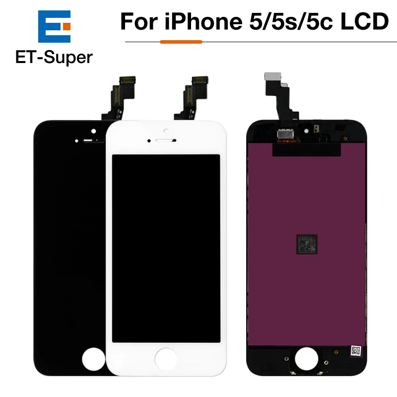 100 шт./лот для iPhone 5 5S 5C ЖК-дисплей кодирующий преобразователь сенсорного экрана в