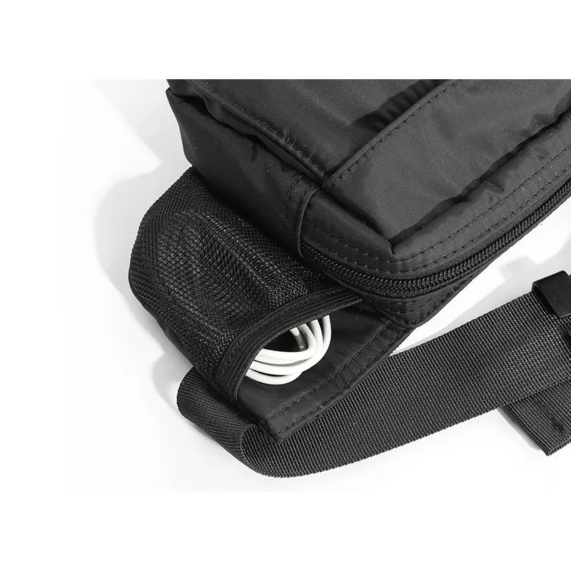 

Outdoor Black Waist bag Men Luxury Belt Bag Sport Gym Design Fanny Pack Waterproof Waist Bag For Male Cross Body Bag G642