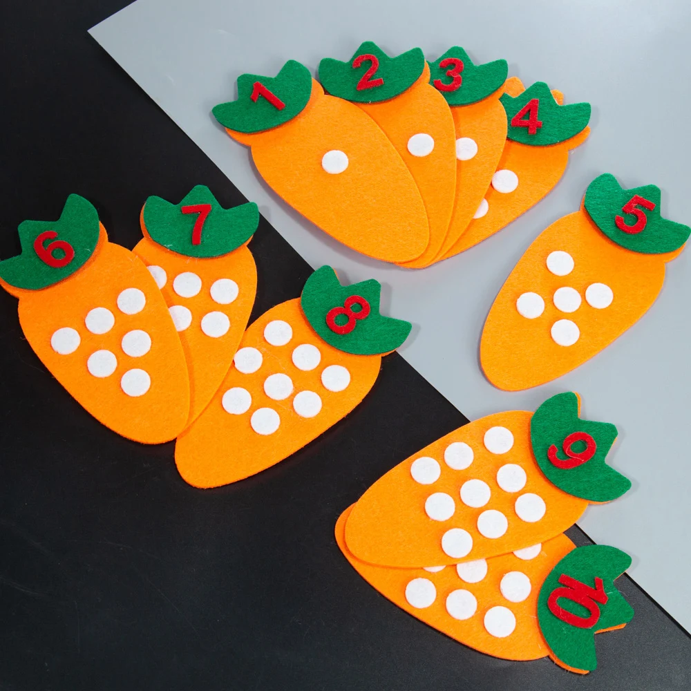 10 шт./компл. детские развивающие игрушки Монтессори развивающая логика ручная