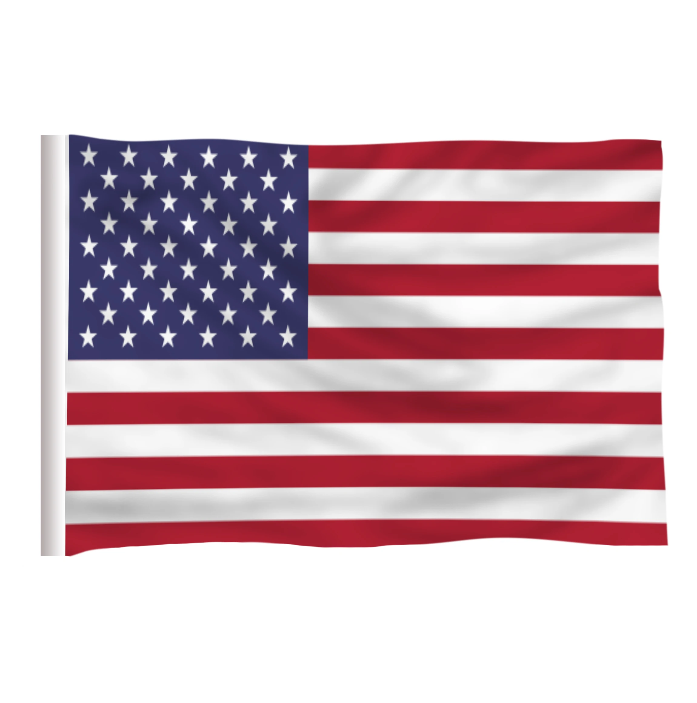 Флаг США 3'x5' футов 150x90cm полиэстер или 2'x3' ФТ 10 шт маленькие флаги