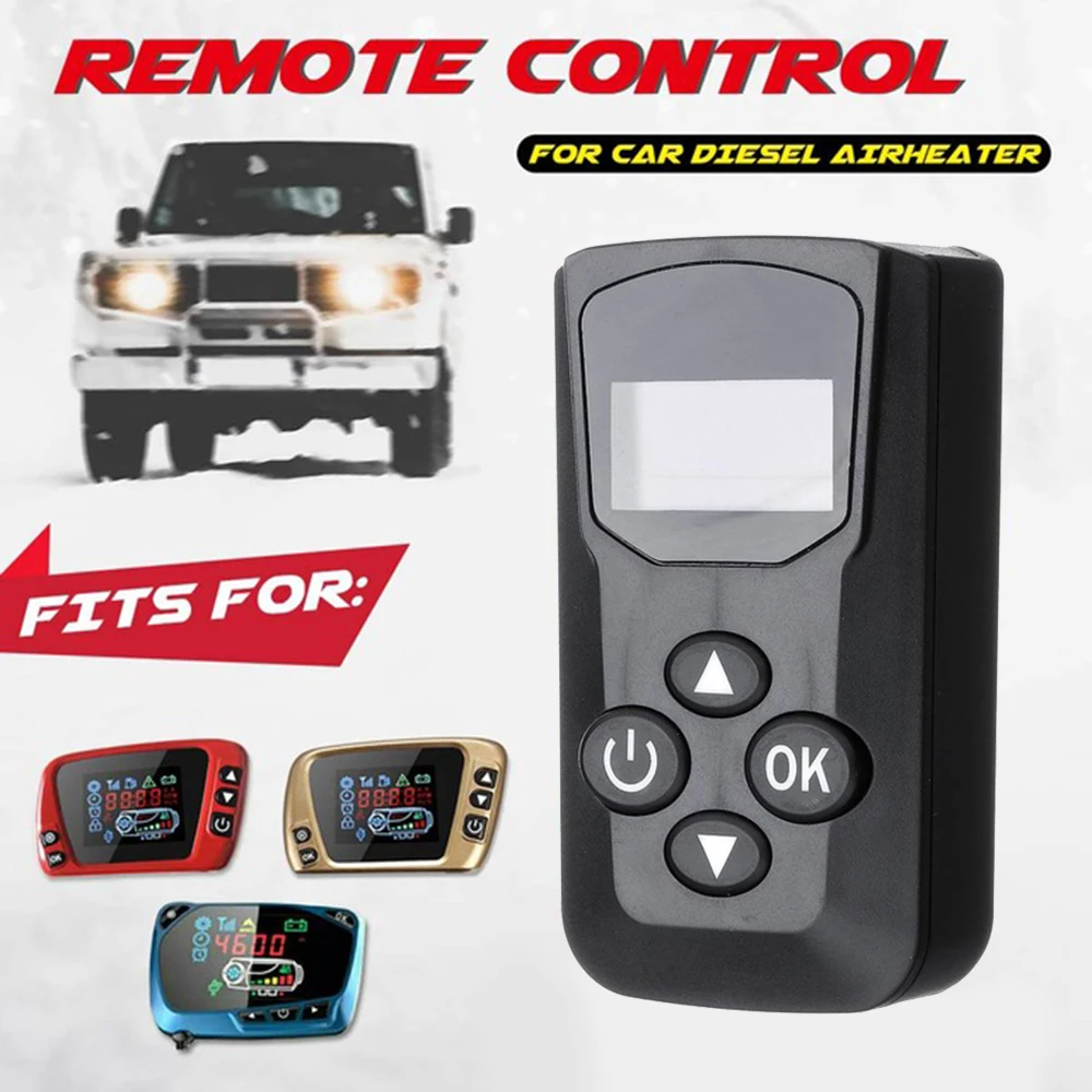

Black Remote Control Air Parking Heater Controller Plastic Accessories
