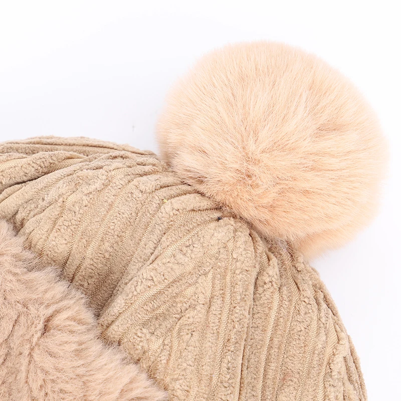 2019winter hat girls hats lei feng child baby sports warm plus velvet beanie boy face mask with pompon bonnet enfant |