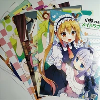 842x29cmmiss kobayashis dragon maid posters anime posters wall stickers dragon maid anime around gift