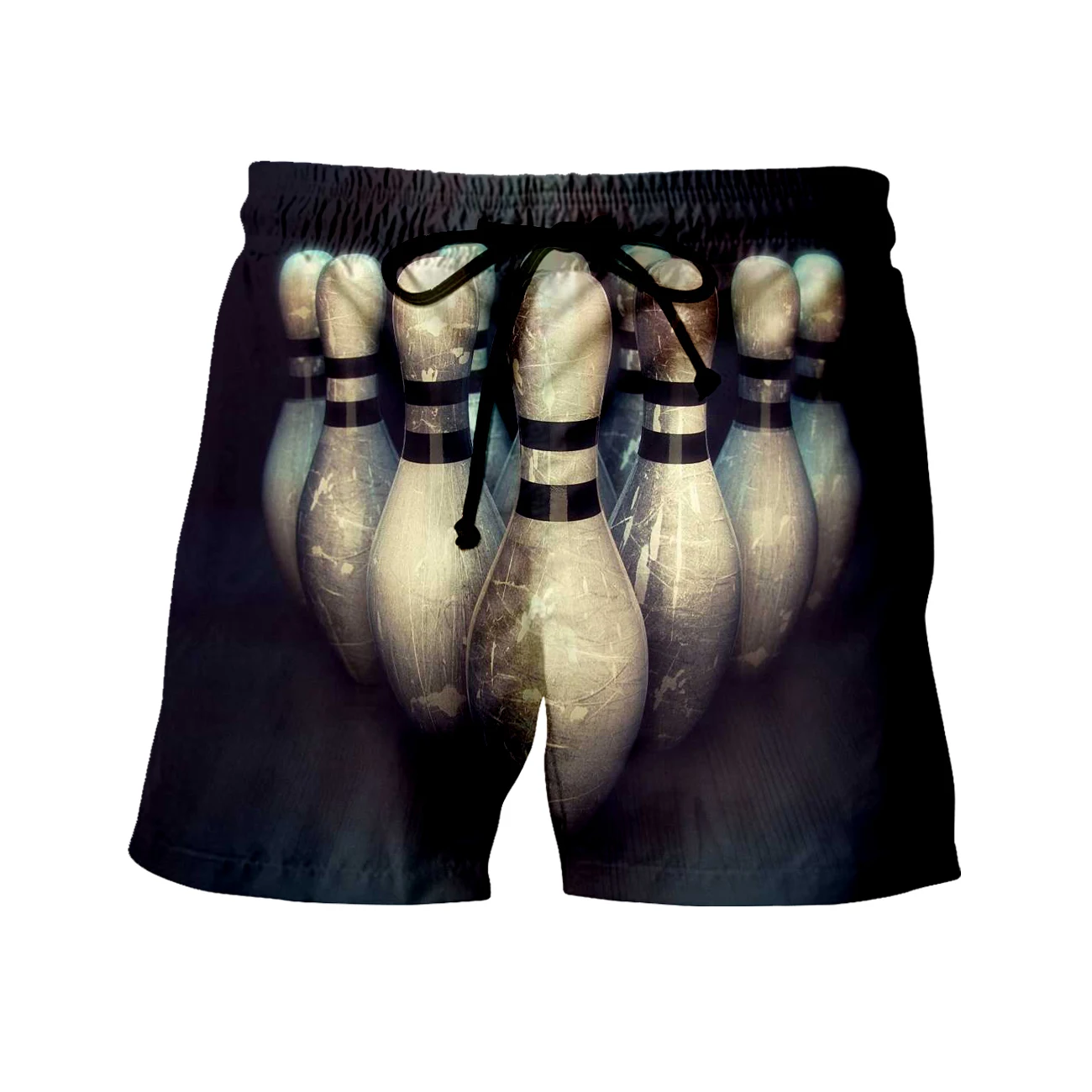 

SONSPEE International Bowling 3D Printed Shorts Harajuku Casual Fashion Men's Sports Hip-hop Ladies Street Beach Loose Shorts 01