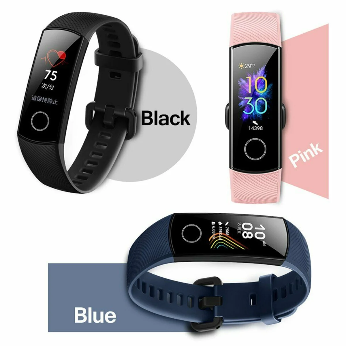Смарт-часы huawei Honor band 5 AMOLED Смарт-часы huawei кровяное кислородное сердце яростный ftness трекер сна swiming sport trakcer gps