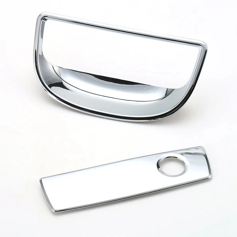 

Car Chrome Co-Pilot Storage Glove Box Handle Cover Trim for Jeep Wrangler JK 2007+