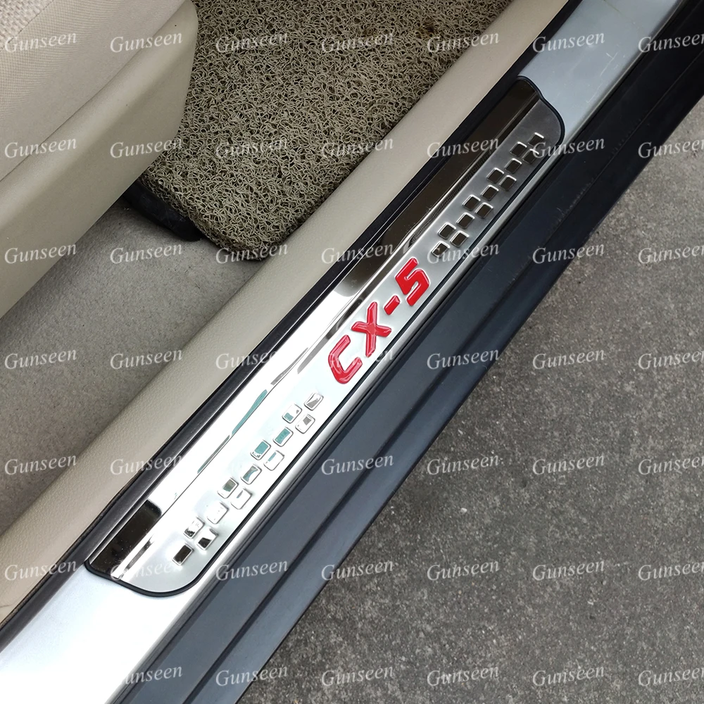 Хромированная для CX5 двери педаль подоконника автомобильные аксессуары авто