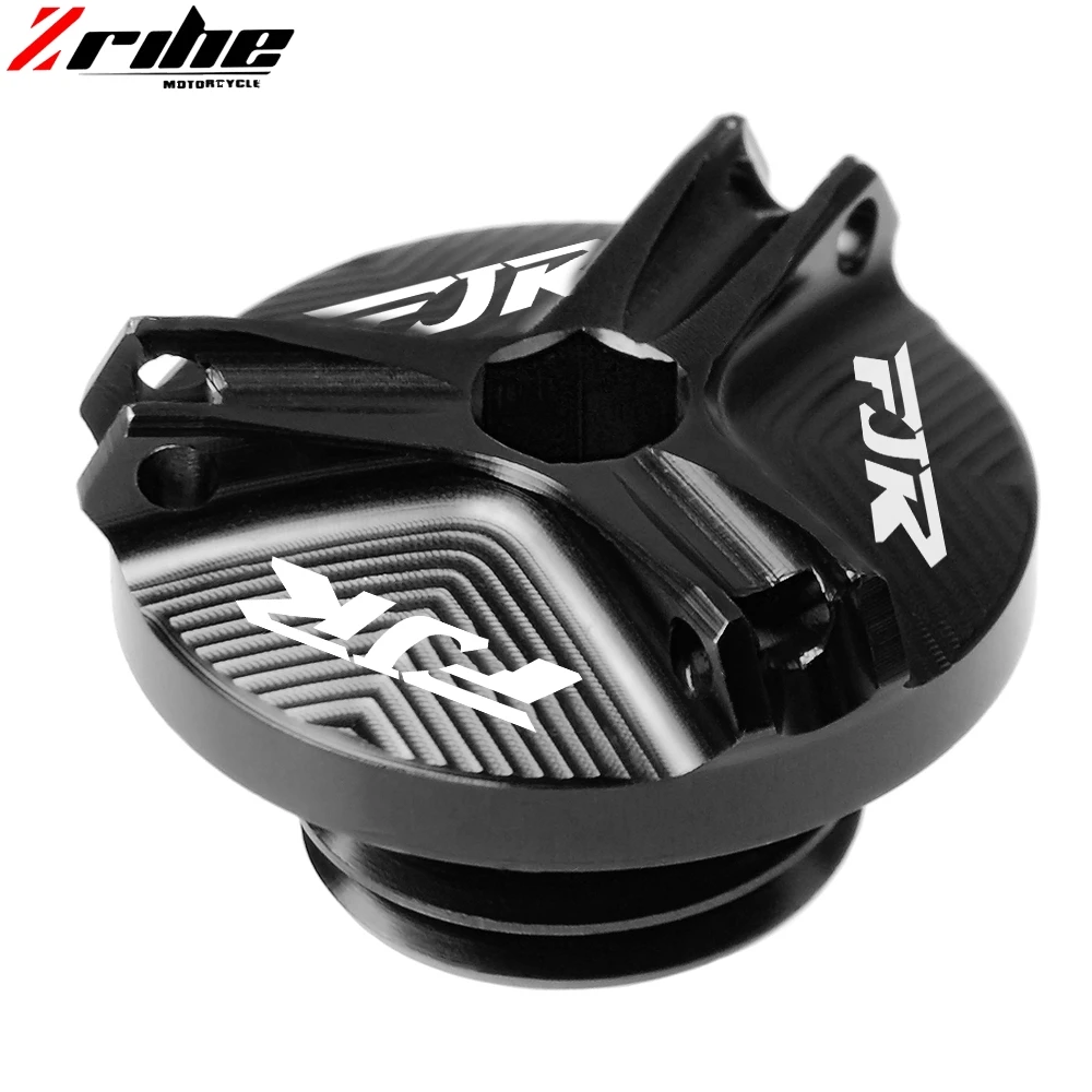 Для Yamaha FJR 1300 FJR1300 ABS 2001-2015 2016 2017 аксессуары для мотоциклов CNC детали Заглушка для заливки масла с крышкой.