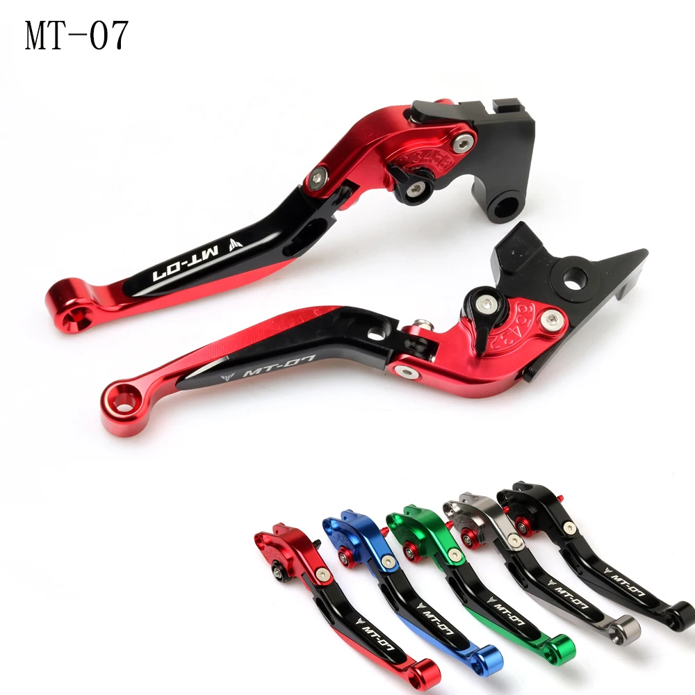 Складной выдвижной Регулируемый рычаг тормоза сцепления для мотоцикла YAMAHA MT07 MT 07