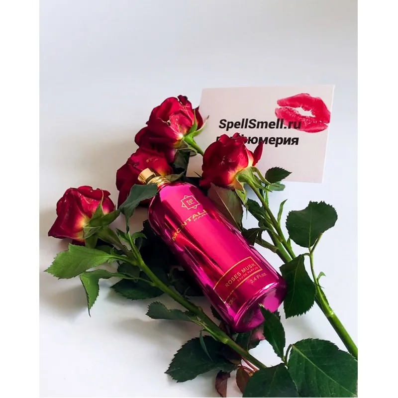Духи Montale Roses Musk парфюмерная вода 100 мл для женщин парфюм Монталь Розовый