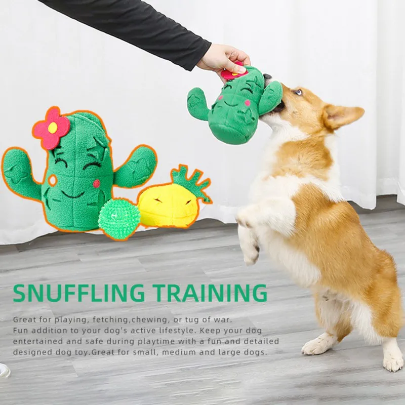 

3 в 1 плюшевая игрушка для домашней собаки Кормление игрушка, прочная интерактивная игрушка для собак стимулирует естественные кормления на...