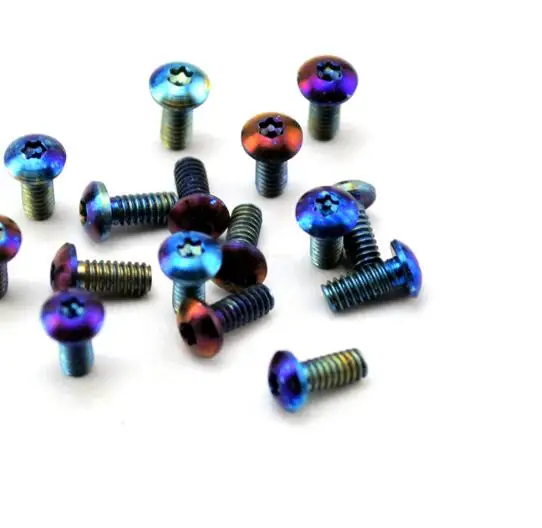 5pcs color 1 5 шт. карманный складной нож Винты T6 сливы Винты «сделай сам» для Spider/EMS/XM18/бабочка/ZT Винты - Цвет: 5pcs color 1