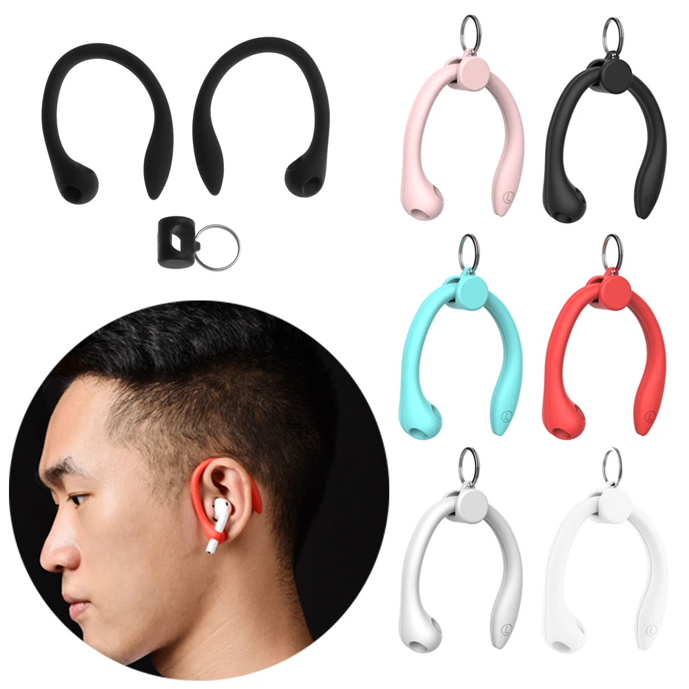 Мягкий ушной крючок против потери для Apple AirPods 1 2 Pro наушники надежное крепление
