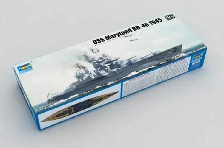 Модель Trumpeter 05770 1/700 USS Maryland BB 46 1945| |