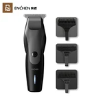 Электрическая машинка для стрижки волос Xiaomi Hummingbird, зарядка через USB, низкий уровень шума, 3 щетки для волос, черная профессиональная бритва