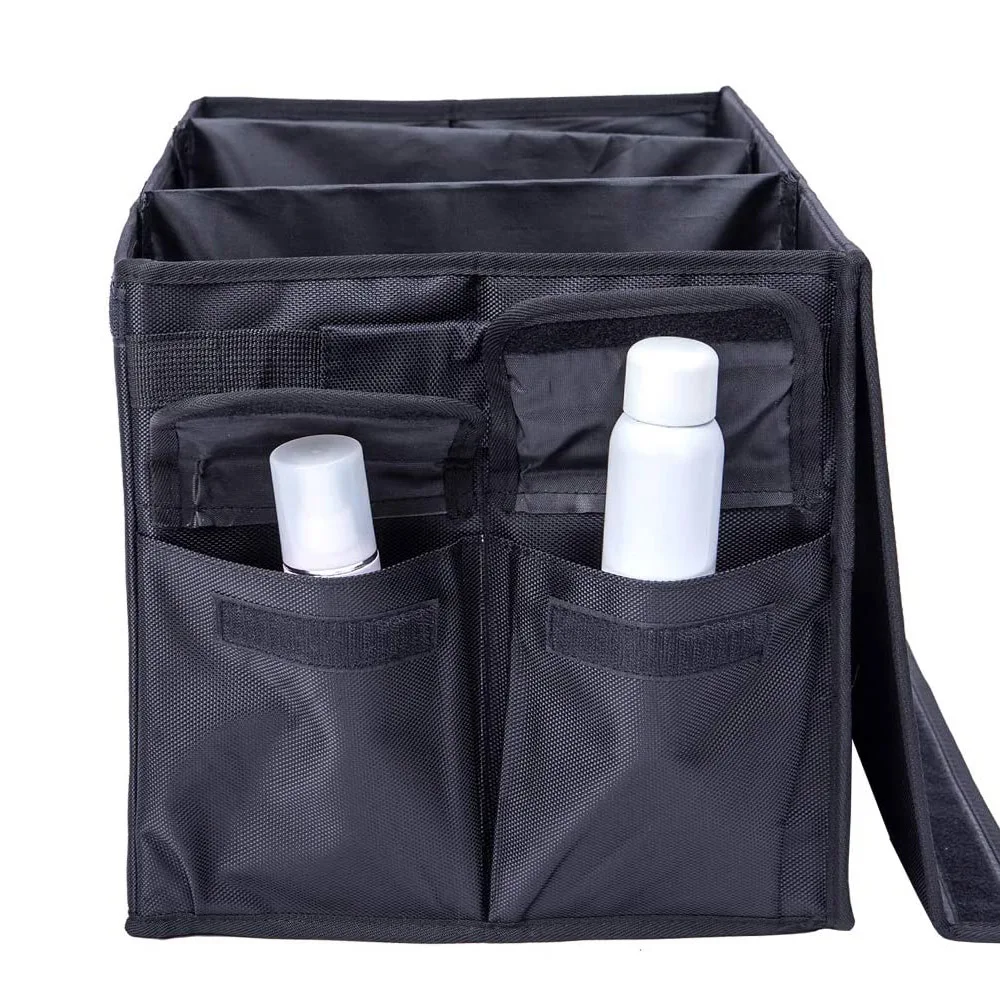 Дешево Оксфордский автомобильный ящик для хранения, универсальный органайзер для BMW серий 1, 3, 5, 6, Автомобильный складной контейнер, чехол, портати...