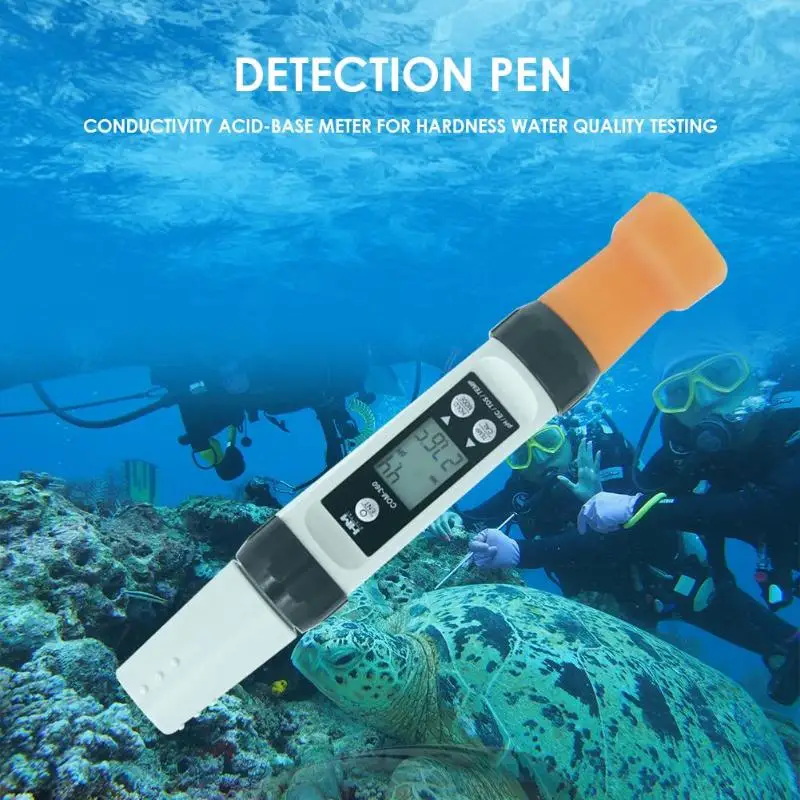 HM COM-360 PH/TDS/EC/Temp метр 4 в 1 тест качества воды твердость ручка