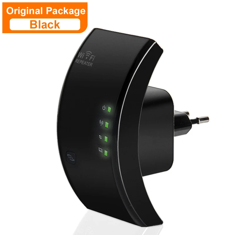 Black Normal Version Беспроводной Wi-Fi ретранслятор 300 Мбит/с Wifi усилитель сверхмаленького размера Wi-Fi ретранслятор 802.11n/b/g Wifi расширитель диапазона сигнала усилитель - Цвет: Black Normal Version