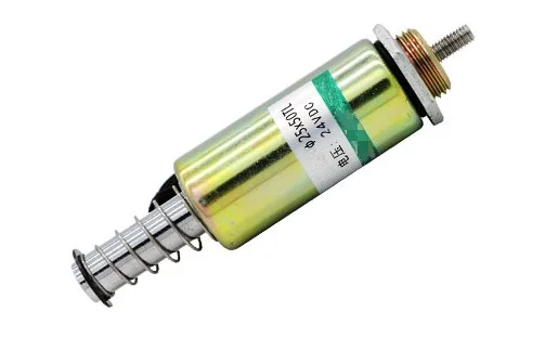 1pc Electromagnet Impact round tube 25/50TL 24V 12V DC hot sale push solenoid | Обустройство дома