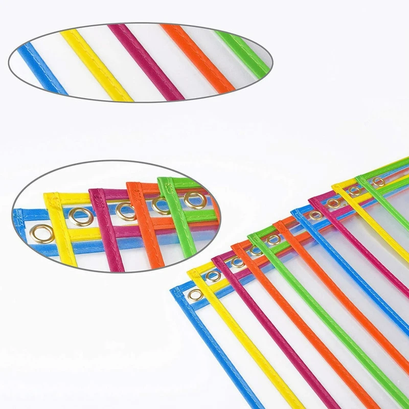 

PPYY-5Lots(5+5 ) Puzzle Toys Can Be Reused with Pvc Transparent Dry Brush Bag Pet Writing Dry Wipe Bag Drawing Toy for Children