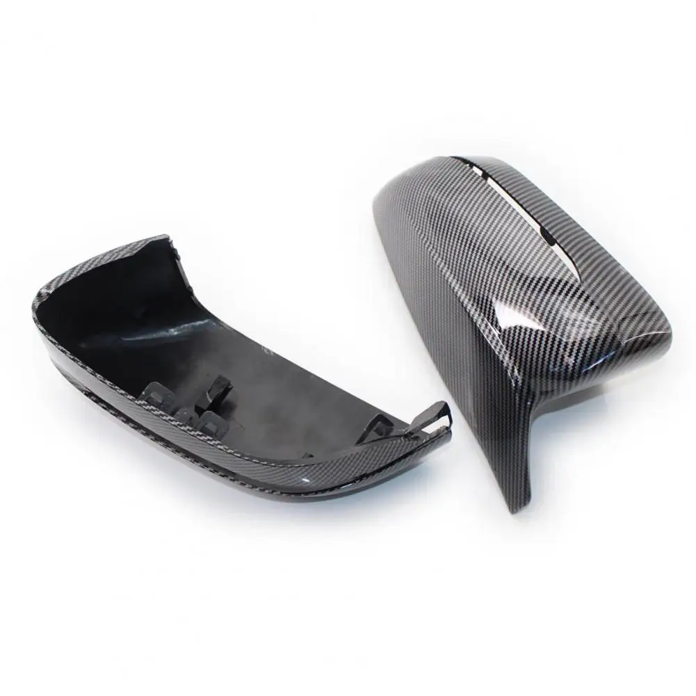 

2Pcs Rearview Mirror Cap Strong Shockproof Carbon Fiber 51167422720/51167422719 Replacement Side Mirror Cap for BMW 3 Series G20