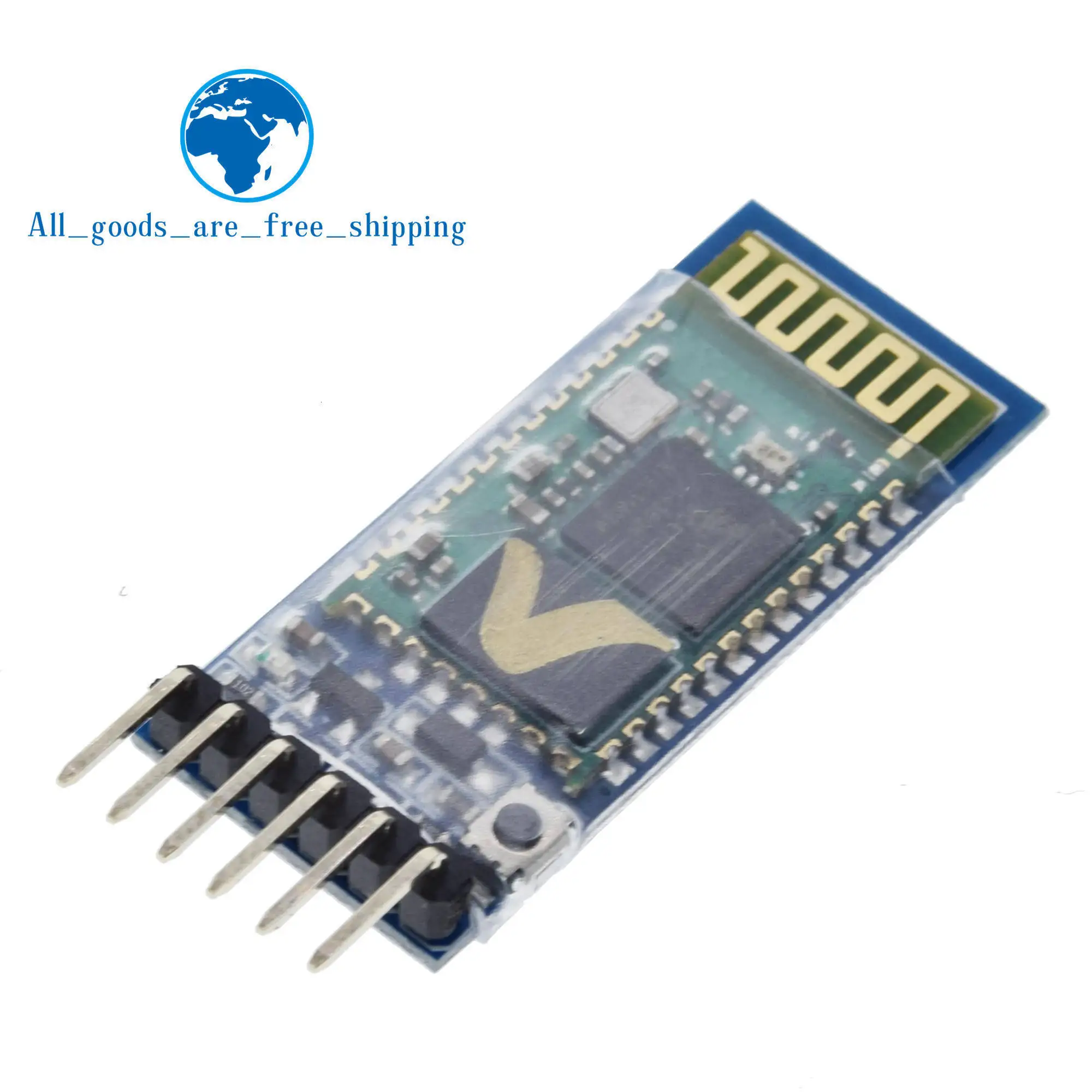TZT HC05 HC-05 master-slave 6pin JY-MCU анти-реверс, встроенный Bluetooth серийный проходной модуль, беспроводной последовательный dai