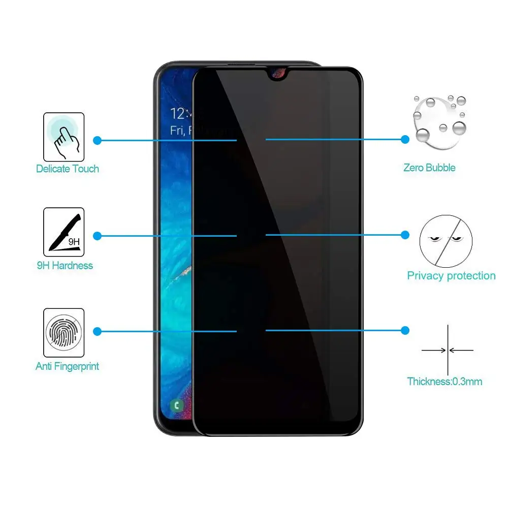 Защитная пленка из закаленного стекла для SAMSUNG GALAXY A10S A20S A30S A40S A50S A70S M10S M20S