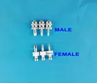 Крепеж для шприца Luer 10 PK Female Male (металл), Соединительный разъем для замка Luer