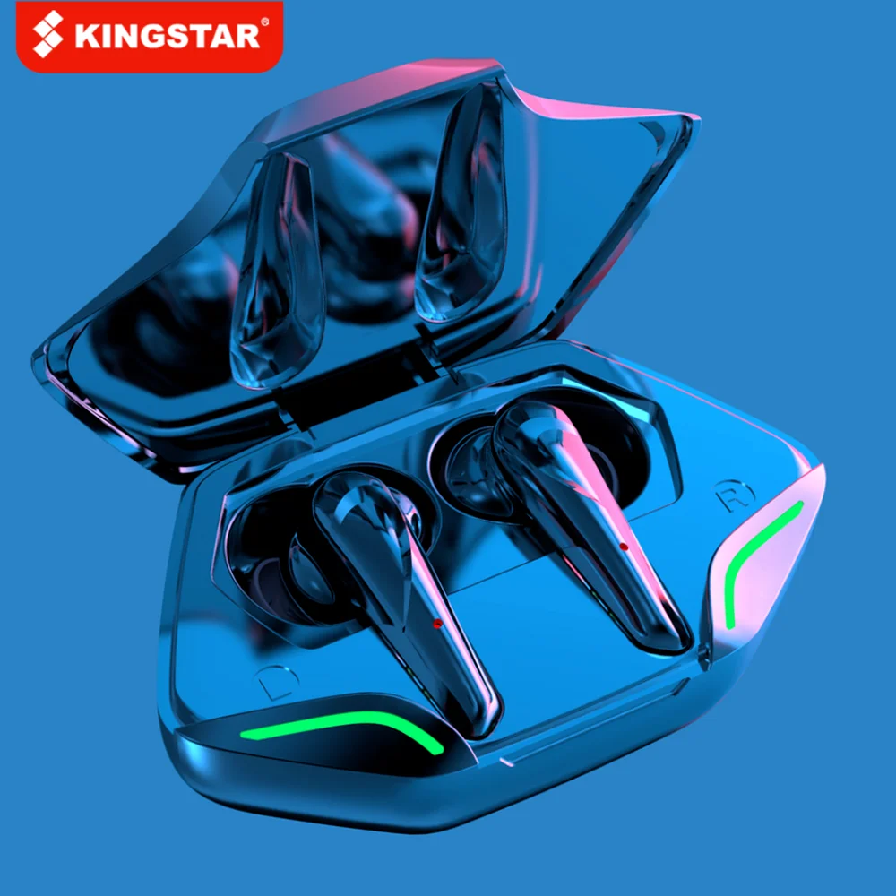 

Беспроводные Игровые наушники KINGSTAR с Bluetooth, водонепроницаемые наушники-вкладыши со светодиодным дисплеем, шумоподавление, Hi-Fi стерео, басы, ...