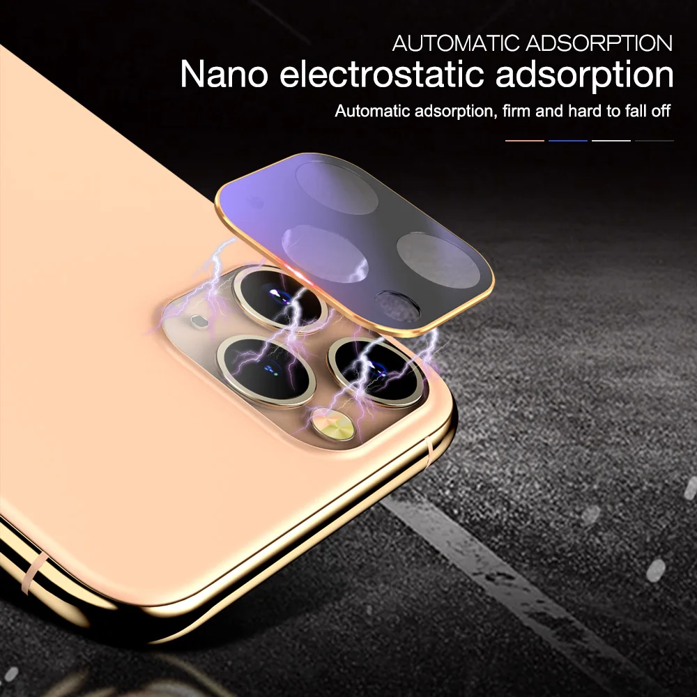 Защитная пленка из закаленного стекла для задней камеры iPhone 11 Pro Max защитный чехол