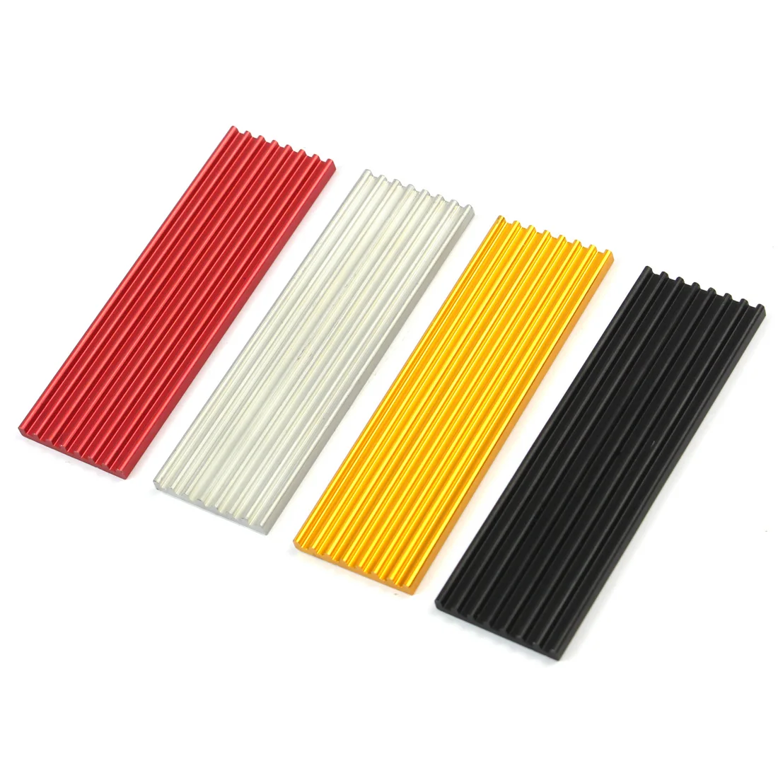 Охлаждающий радиатор алюминиевый M.2 тепловые прокладки для NGFF NVME PCIE 2280 SSD