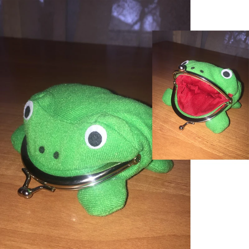 Модный кошелек для монет с героями мультфильмов Аниме Манга пушистый клатч