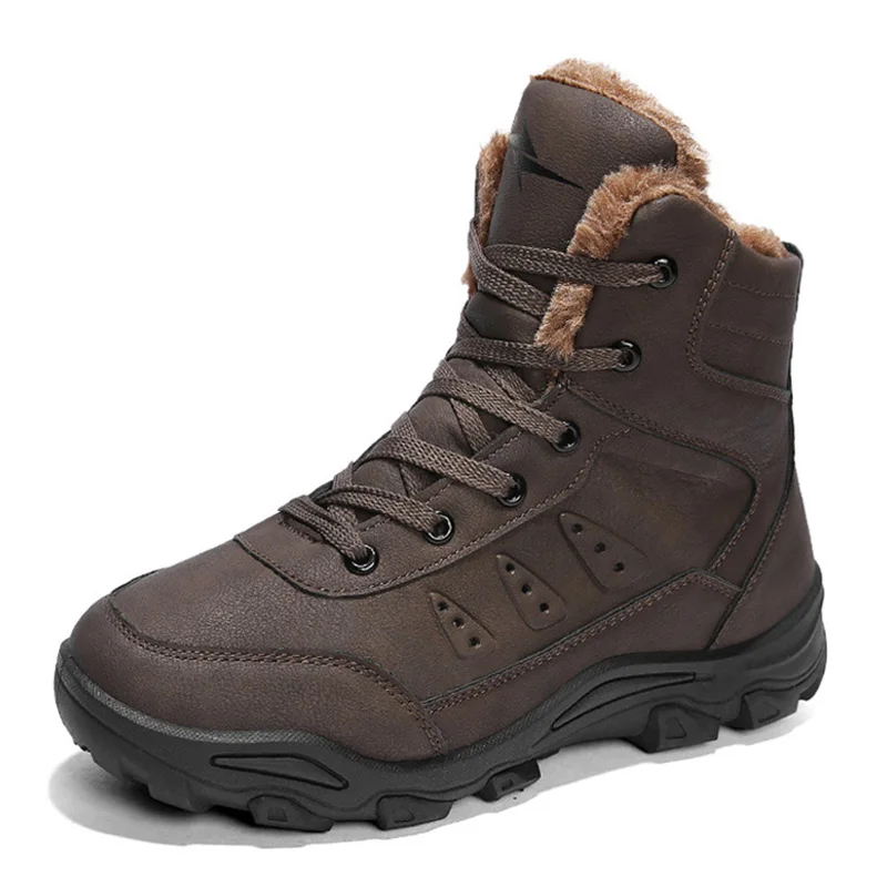Зимние ботинки Мужская зимняя обувь мужские армейские в стиле милитари мужская