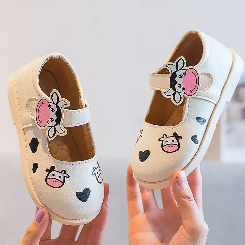 Туфли для девочек новинка модная весенне Осенняя детская обувь принцессы из