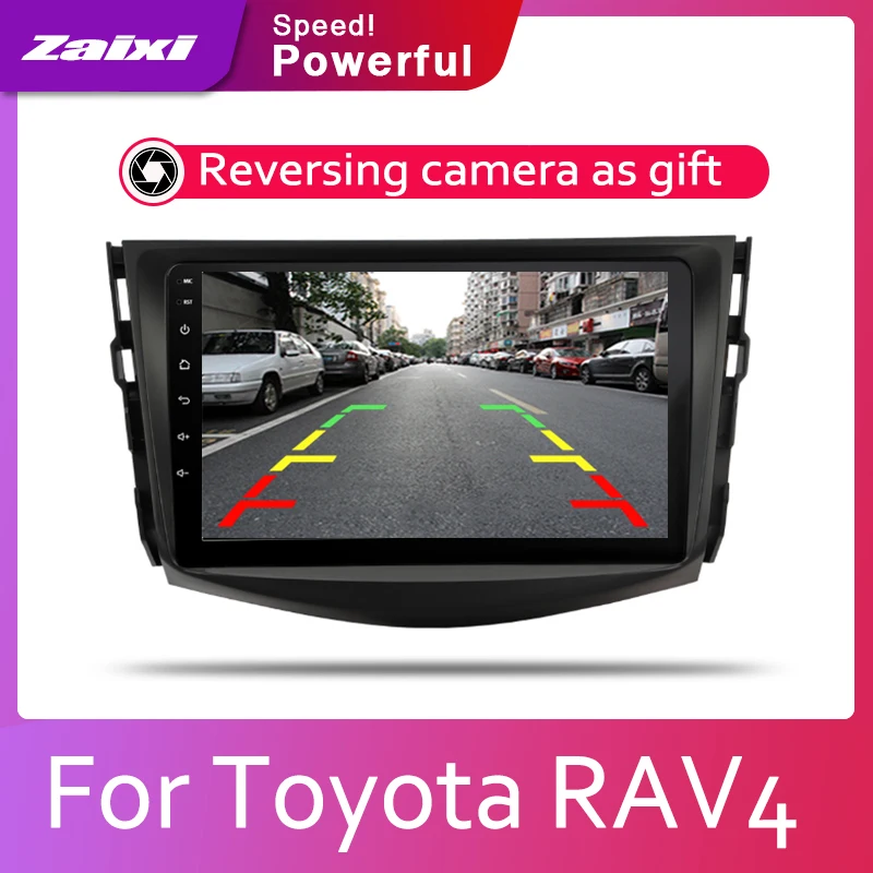 Автомагнитола ZaiXi с Android 1080P IPS ЖК экран для Toyota RAV4 RAV 4 2006 ~ 2012 GPS навигация BT Wi Fi