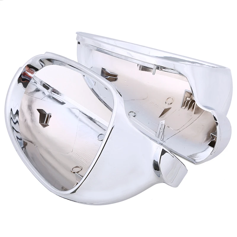 Хромированная Автомобильная внешняя боковая зеркальная оболочка рамка