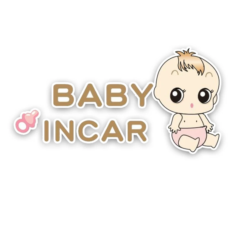 

Cartoon Graffiti Beautiful BABY ON BOARD Car Sticker Bumper Window High Quality Decals Graphic Colored Kk 8cm X 16cm