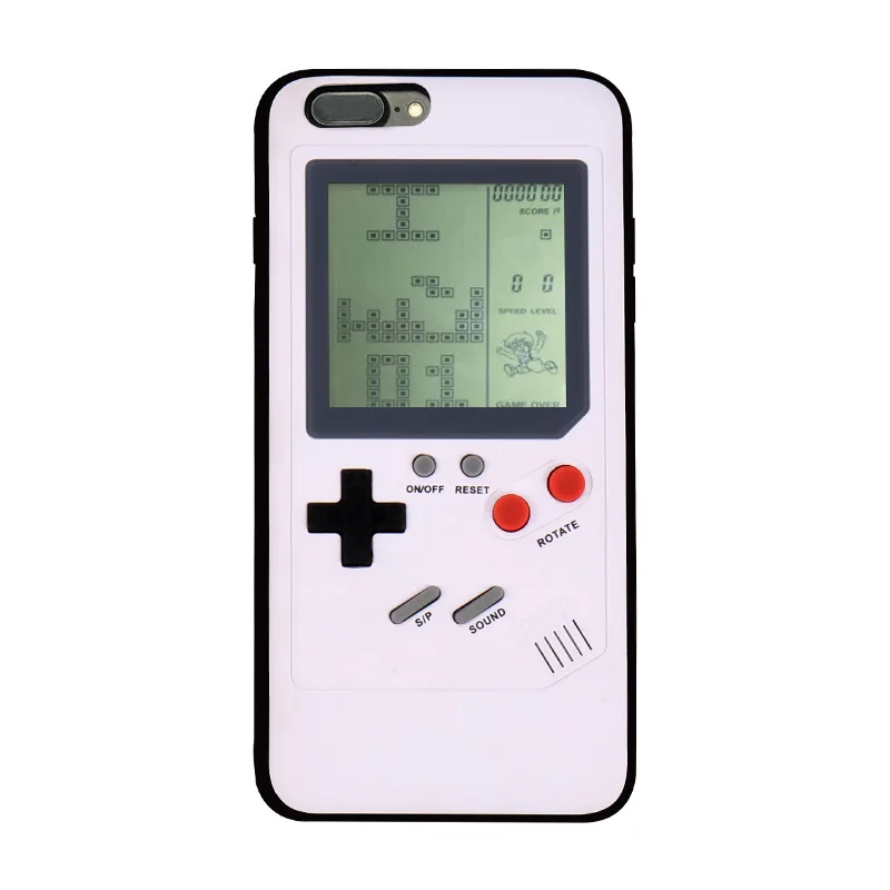Game Phone Case Soft Cover for iphone 6 6s 7 8 plus X Gameboy Iphone Retro Games Tetris | Мобильные телефоны и аксессуары