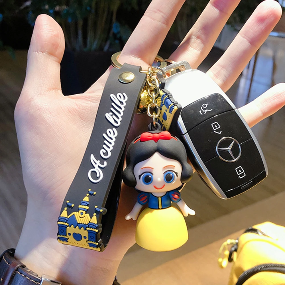 Брелок для ключей Холодное сердце Disney милая мультяшная аниме фигурка модель