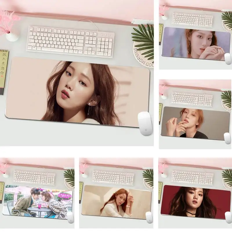 

Lee Sung Kyung Office Mice Gamer Soft Mouse Pad L Large Gamer Keyboard PC Desk Mat Computer Tablet Gaming Mouse Pad