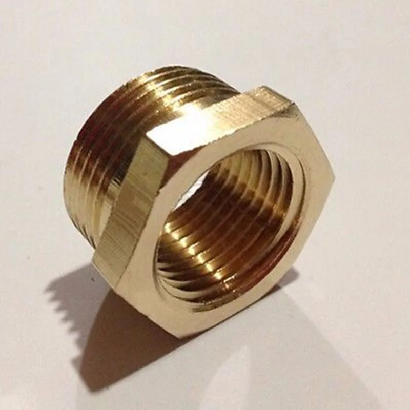 Brass Reducer 3/4&quot BSP Male Thread to 1/2&quot Female Reducing Bush adapter Fitting Gas Air Water Fuel | Обустройство дома