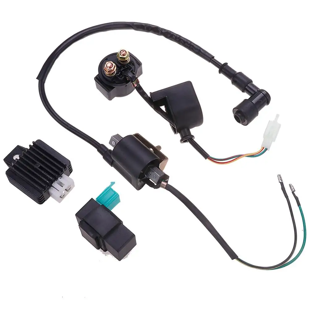 Катушка зажигания CDI Регулятор выпрямителя комплект реле подходит для