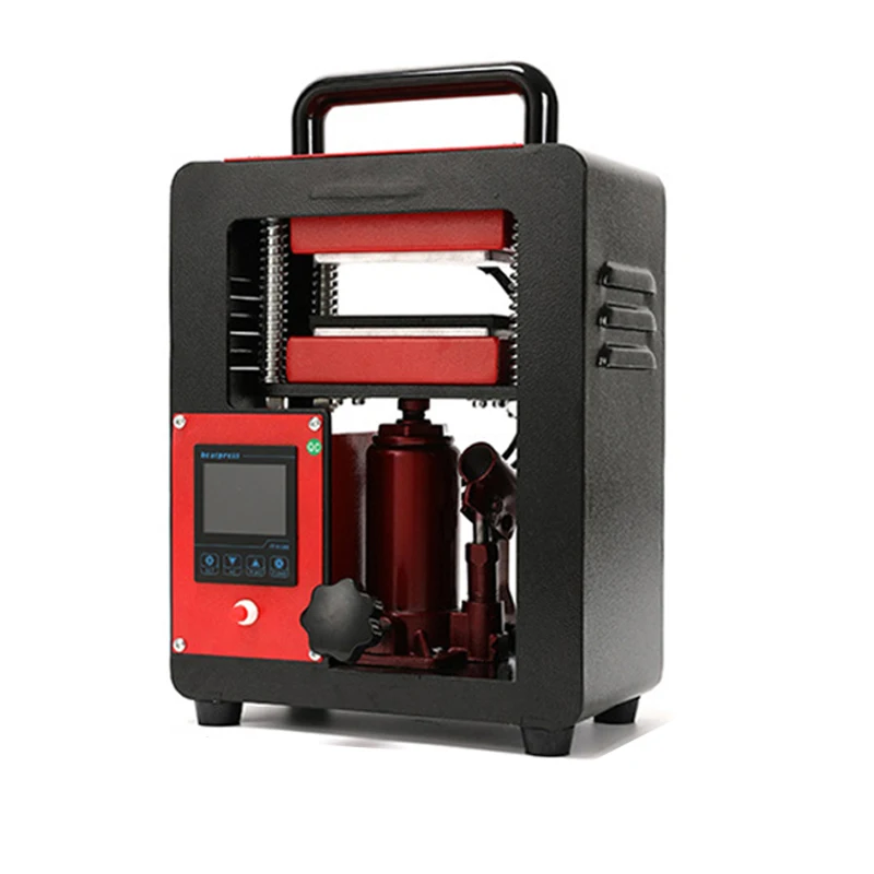 

220 В Ручной пресс-станок гидравлический высокий пресс ure горячий пресс канифоли двухсторонняя эффективная теплопроводная машина