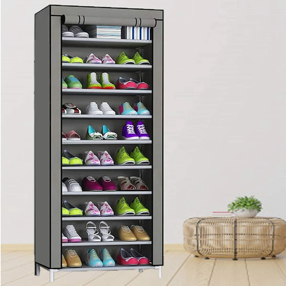 

Layers Dustproof Shoe Rack Thicken Non-Woven Fabric Shoe Stands Organizer Closet Home Shoes Storage Holders Shelf Shoe Cabinet